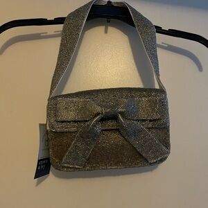 Elegant Silver Women's Bag